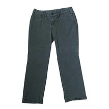 Gap Ankle Stretch Straight Leg Curvy Pants Women Size 2 Low-Rise Navy Blue - $19.79