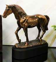 8&quot;H Rustic Western Habsburg Monarchy Lipizzan Stallion Horse Figurine Wi... - $66.99