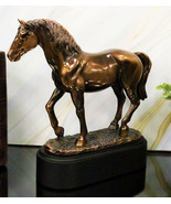 8&quot;H Rustic Western Habsburg Monarchy Lipizzan Stallion Horse Figurine Wi... - $91.62 CAD