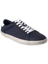 INC Mens Navy Padded Damon Round Toe Lace-Up Sneakers Shoes - £18.15 GBP