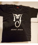 Michael Jackson T Shirt Adult Extra Large XL Black King of Pop 100% Cotton - £18.73 GBP