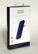 New Native Union Smart Charger Slim 2-Port Foldable USB-A Universal Marine Blue - £9.57 GBP