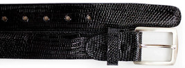 Men&#39;s Belvedere Genuine Lizard Belt Style 2003 Adjustable size upto 44 B... - $239.00