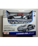 Maisto Assembly Line Lamborghini Aventador Coupe 1/24 Die-Cast Metal Dar... - £32.92 GBP