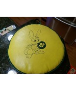 Girl Scout Vintage Sit-Upon Cushion Green Yellow - $893.61 MXN