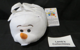 Olaf Frozen Fever Tsum Tsum Plush Bag set Snowgie Anna Elsa Sven mini 3.5 inch  - £47.04 GBP