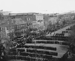 New 8x10 Civil War Photo- President Lincoln funeral procession Washington DC - £7.04 GBP