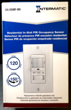 Intermatic IOS-DSIMF-WH Decorator PIR Occupancy Sensor with Slide On/Off Button - £13.39 GBP