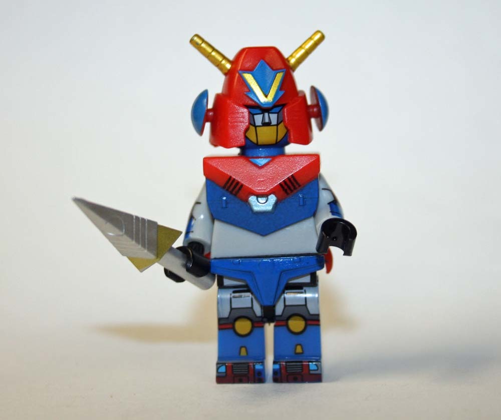 Comm-Battler V Cartoon Shogun Warrior Anime Custom Minifigures - $8.35
