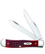 Case Trapper Red Stainless Steel 4.13 in. Pocket Knife 783 - $69.95