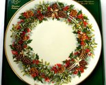 Lenox 1981 Colonial Christmas Wreath Plate Virginia the 1st Colony - $62.25