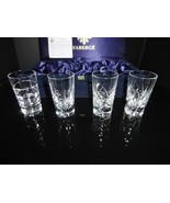 Faberge Crystal Clear Shot Glasses Set of 4 NIB - $11,850.38 MXN