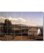 Frederic Church Country Painting Ceramic Tile Mural BTZ01794 - $328.24 CAD+