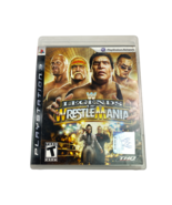 Legends of Wrestle Mania Sony Playstation 3 PS3 2009 Video Game Complete - $431.26 MXN