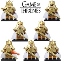 7Pcs Arys Oakheart Jaime Lannister Meryn Trant Game Of Thrones Minifigures Toys - £12.70 GBP