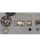 Vintage Buren Gruen Bulova Winton WATCH MOVEMENT PARTS LOT for Repair / ... - $686.14 MXN