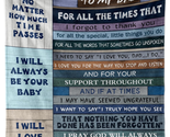 Fathers Day Gifts for Dad, Birthday Gift Blanket, Dad Gifts, Father Gift... - $25.51