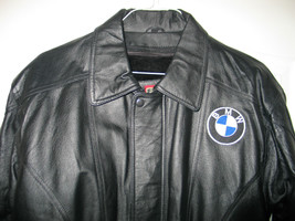 New Bmw Leather Jacket Black - $405.00