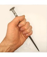 12  inch nail (300mm), hand forged nail, forged iron, black Iron - $31.33 CAD