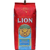 Lion Coffee, Vanilla Macadamia Flavor Light Roast - Ground Coffee, 24 Oz... - $35.89