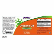 NOW Supplements, Oregano Oil with Ginger and Fennel Oil, Enteric Coated, 90 S... - £14.29 GBP