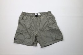 Vtg 90s Columbia Mens Large Faded Spell Out Lined Belted Above Knee Shor... - $49.45