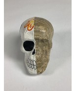 Vintage Papier Mache Floral Sugar Skull - Made In Mexico - €12,88 EUR