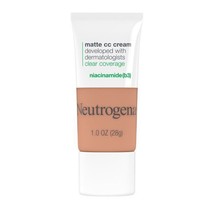 Neutrogena Clear Coverage Flawless Matte CC Cream, Fawn, 1 oz.. - £23.73 GBP