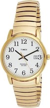 Timex T2H301 Men&#39;s Easy Reader Gold-Tone Expansion Band Watch - £39.43 GBP