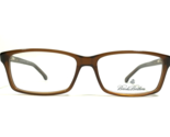 Brooks Brothers Eyeglasses Frames BB730 6034 Brown Rectangular 55-15-140 - £60.55 GBP
