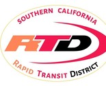 Southern California Rapid Transit Railway Railroad Train Sticker Decal R... - $1.95+