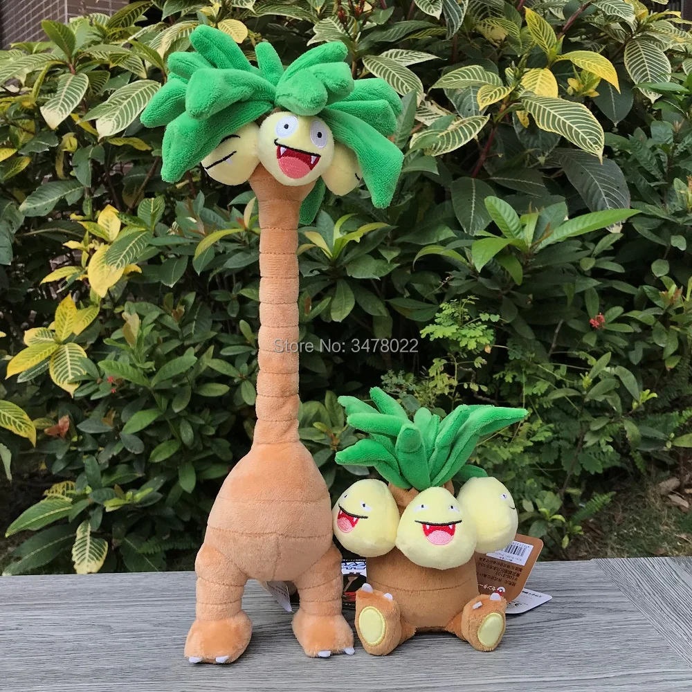 Pokemon Lovely Exeggutor And Alola Plush Toy Alola Exeggutor Stuffed Toys Soft - £19.12 GBP