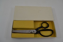 Vintage Pinking Shears w/ Box Stainless Steel Japan 8&quot; Sewing Scissors Crafts - £11.40 GBP