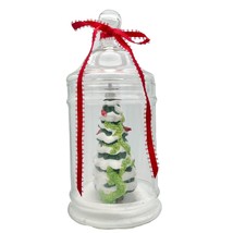 Handcrafted Christmas in a Jar 8.5 x 4 Christmas Tree in Snow - £16.35 GBP