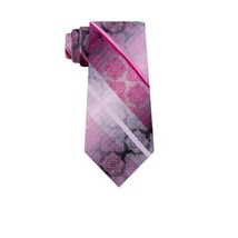 Van Heusen Ombre Medallion Stripe Tie, OS/Pink - £13.31 GBP