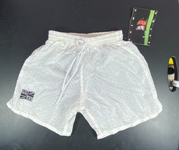 Union Jacks Soccer Shorts Youth Medium White  1990 Draw string Vintage New - $29.65