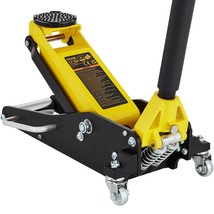 VEVOR 1.5 Ton Low Profile Aluminum Steel Racing Floor Jack Dual Pump Lift Car - $3,007.95 MXN