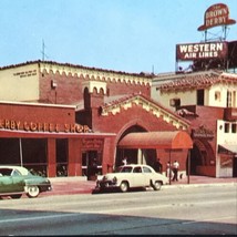 Hollywood The Brown Derby on Vine Postcard Vintage California USA - £9.63 GBP