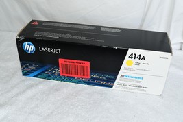 HP 414A/W2022A Toner Cartridge - Yellow Sealed Genuine Oem Rare - $116.96 CAD