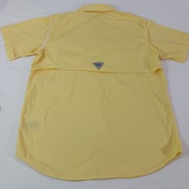 Columbia FM0067 Men's PFG Yellow Omni Shade Short Sleeve Vented Shirt Size Large image 13