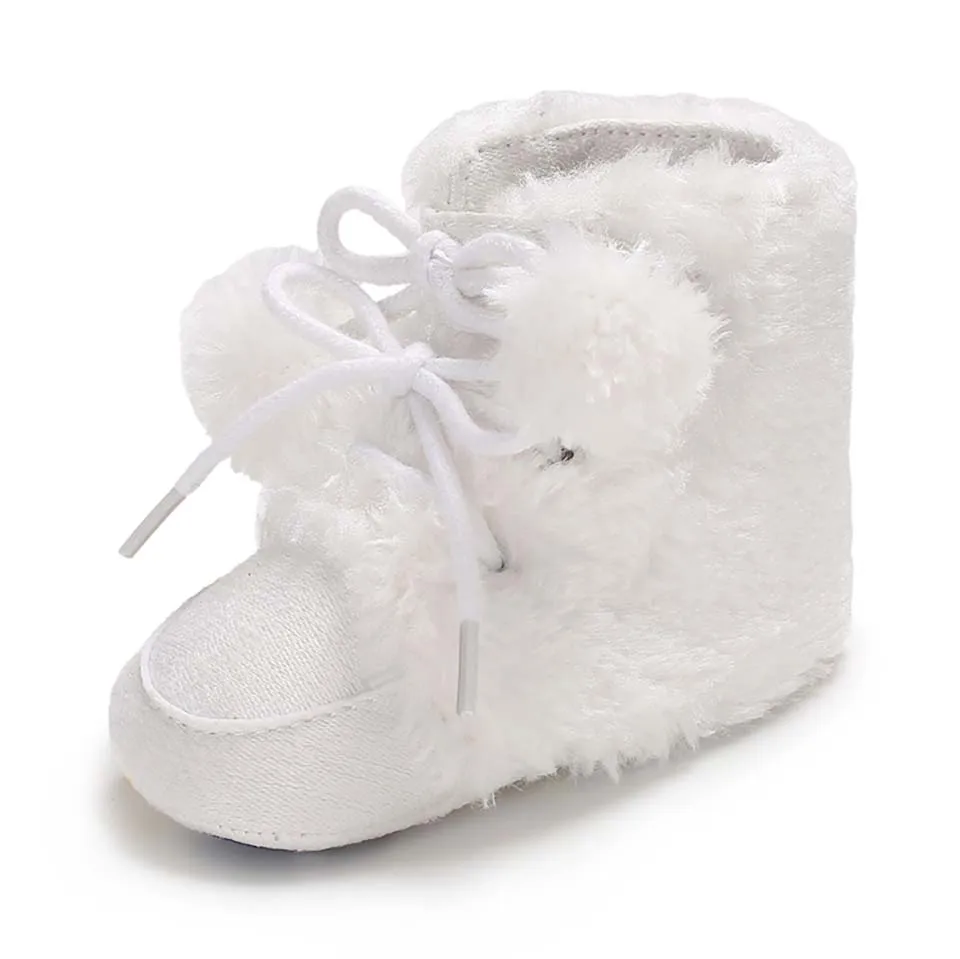 Fashion  Baby Shoes for Newborn Infant Soft Soled Wal Winter  Warm First Walkers - £116.85 GBP