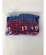 RARE Forbos FBSIC-F Premium Golf Iron Club Head Cover(10pcs) BLUE / RED ... - £22.52 GBP