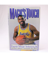 SIGNED Earvin Magic Johnson Magic&#39;s Touch MSU Spartans LA Lakers Larry B... - £113.38 GBP