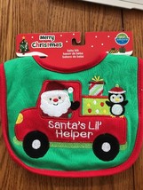 Neat Solutions Bibs Santa Bibs Christmas Gift Very Thick And Soft Ships ... - $15.72