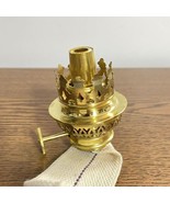 Vintage French Kerosene oil lamp Gaudard Kosmos Style Burner 1” Thread B... - £32.38 GBP