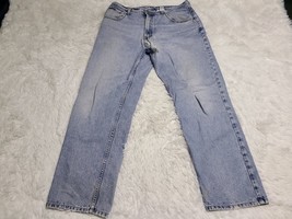 VTG Calvin Klein 36x30 Made in USA  Stone Wash Baggy Jeans Retro 90s Distressed - £14.91 GBP