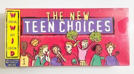 Vintage The New Teen Choices Biblical Principles Board Game-Rainfall 1996 - $14.49
