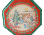 PRECIOUS MOMENTS Candy/Cookie Tin &quot;WISHING YOU THE SWEETEST CHRISTMAS&quot; - $9.89