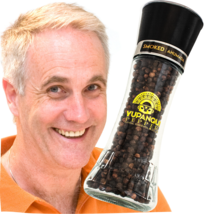 Yupanqui Smoked Peppercorn Grinder 3.5oz, Refillable - £31.16 GBP