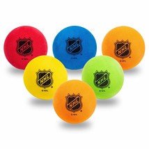 Franklin Sports Mini - Indoor Floor Hockey Balls for Kids - 6 Soft Foam ... - £15.72 GBP